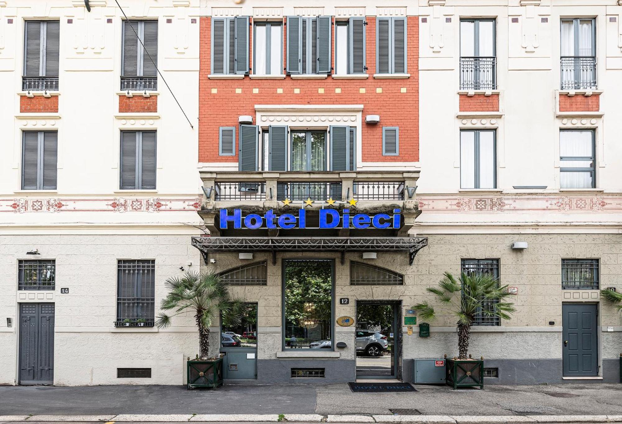 Boutique Hotel Dieci Milano Ngoại thất bức ảnh