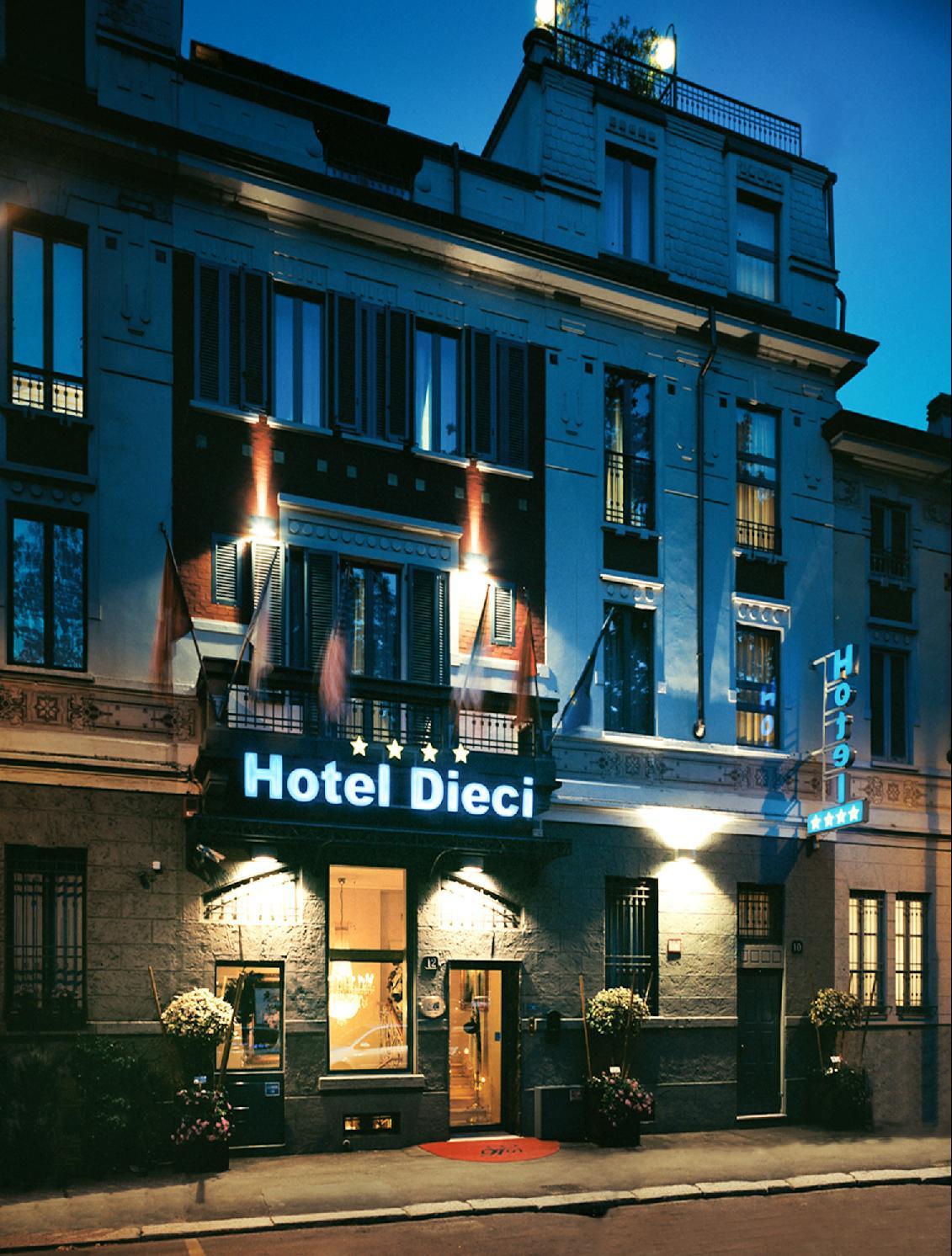 Boutique Hotel Dieci Milano Ngoại thất bức ảnh