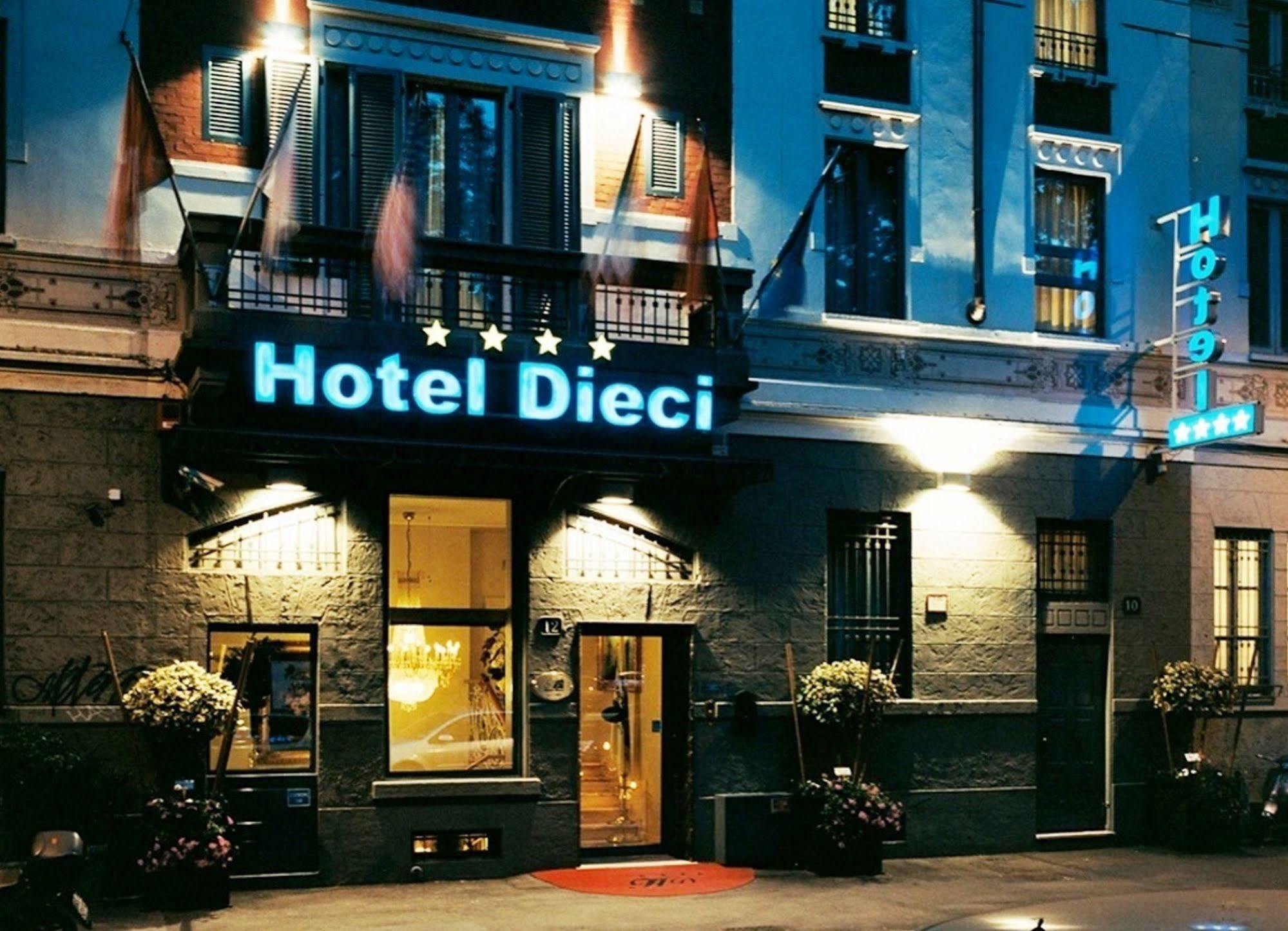Boutique Hotel Dieci Milano Ngoại thất bức ảnh