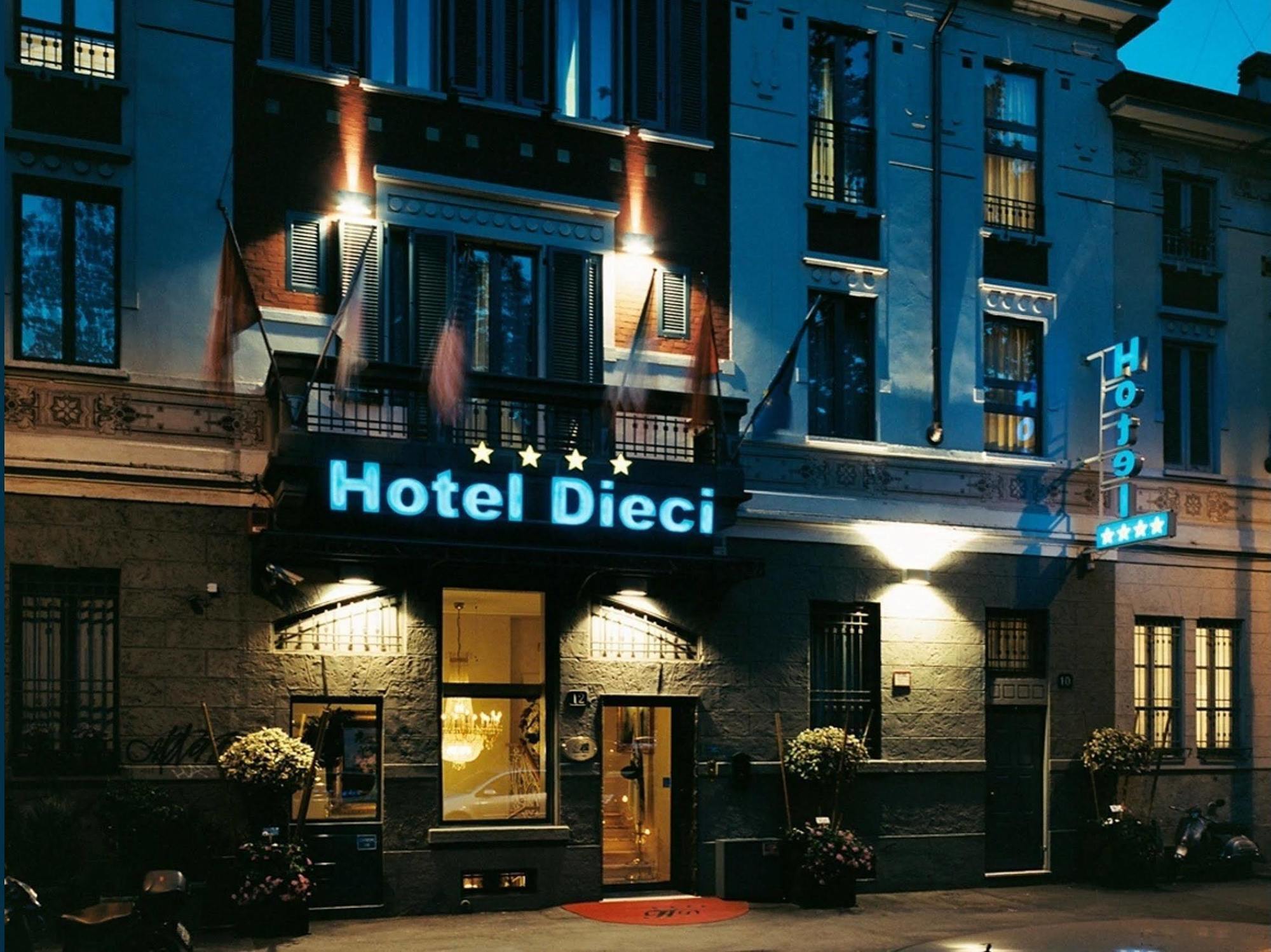 Boutique Hotel Dieci Milano Ngoại thất bức ảnh